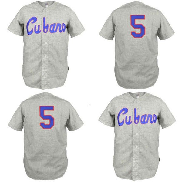 

havana cubans 1950 road jersey 100% double stitched embroidery vintage men women youth baseball jerseys custom, Black