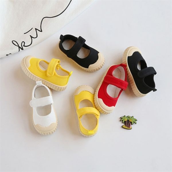 

sepatu kanvas anakanak sol lembut kasual perempuan 112 tahun musim gugur 220611, Black;red