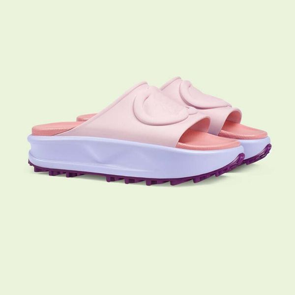 

women rubber fashion sandals selling slippers woman slipper shoes thick sole slides sandal size 35-41 by shoe008 01, Black