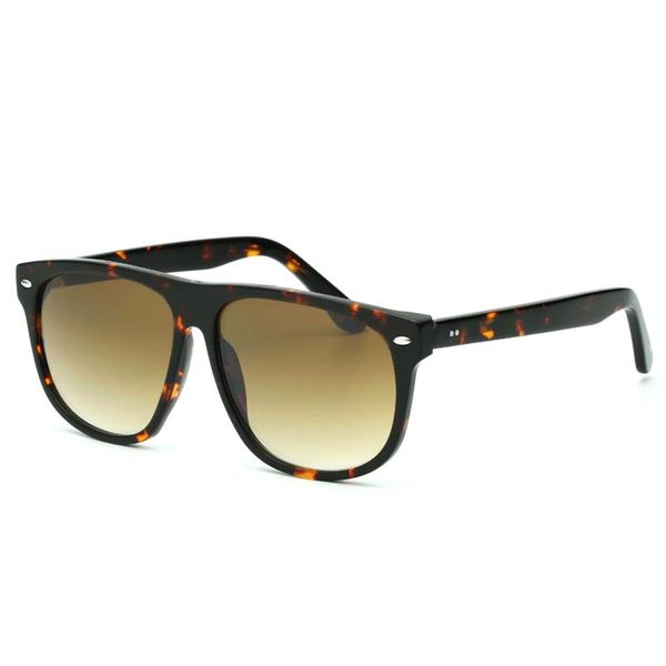 

mens fashion sunglasses oversized sun glasses womens design eyewear for men women shades with leather case and red line stickers241y, White;black