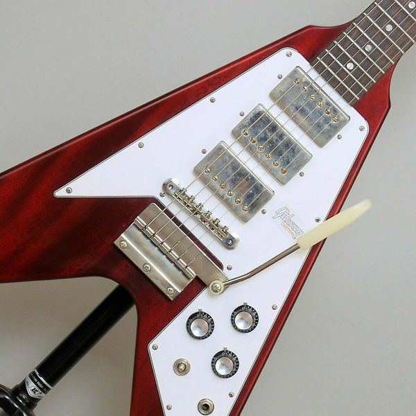 

1967 flying v 3pu vos w/maestro faded cherry electric guitar