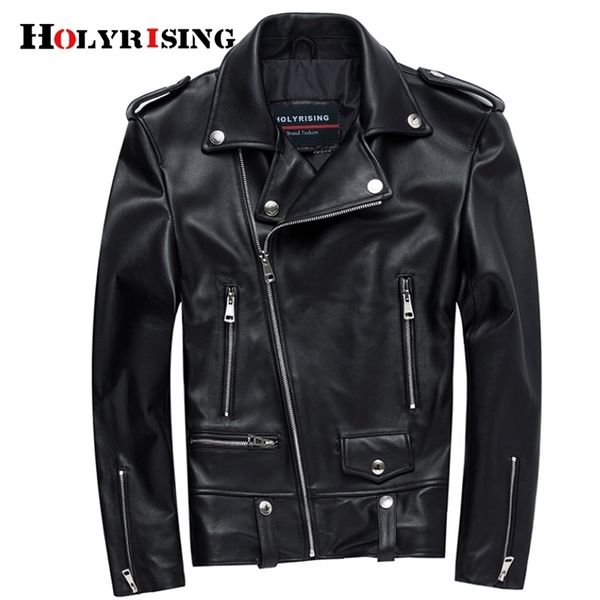 

genuine leather jacket men black motorcycle real cowhide leather jackets men s black coat jaqueta de couro lj201029