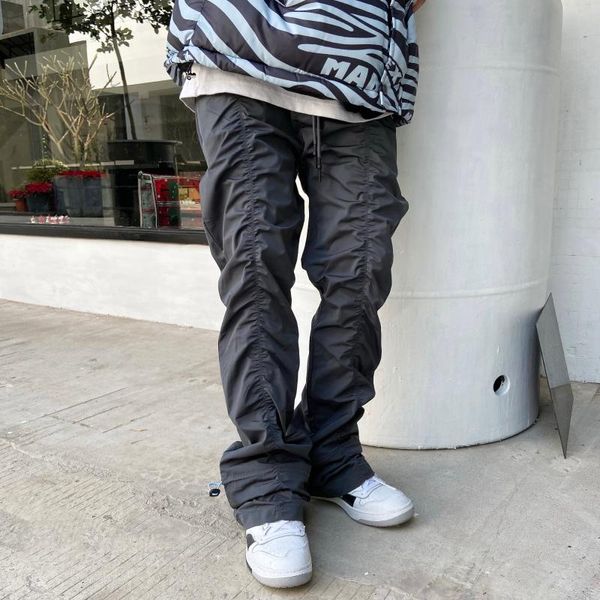 Pantaloni da uomo Coppia Casual High Street Funzionale Micro-Flare Uomo Slim Fashion Versatile INS JoggersUomo