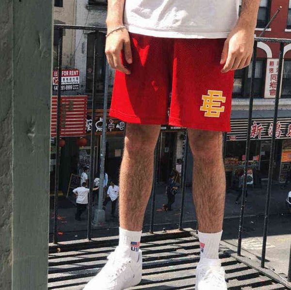 

eric emanuel mens shorts fshion brand ee newyork city skyline summer running women jogging fitness quick dry gym men short gyms sports pants, White;black