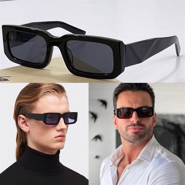 

well-known brand sunglasses occhiali symbole pr 06ys mens and womens glasses fashion triangle decoration big temples eye protectio293a, White;black