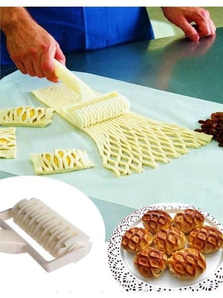 Pişirme için Silikon Kalıp Hamur Bakeware Çerez Kesici Tart Kesme Silindir Kek Araçları Mutfak Mutfak Teslimleri Gadgets Craft Rulet 0616