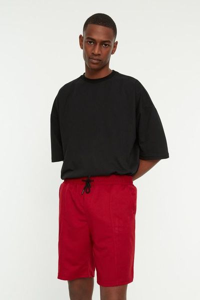 

trendyol male shorts & bermuda tmnss20sr0070 220407, White;black