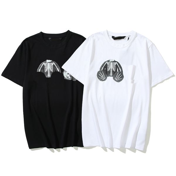 

women's t-shirt 2022 new summer t-shirt cotton short sleeve korean loose edition trend breathable print round collar lovers s--xl 888, White