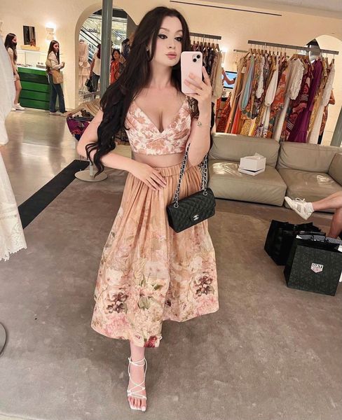 

z print elegant half-length skirt summer dresses for women 2022 new high-end clothing valentine's day birthday mother's day gift a, White;black