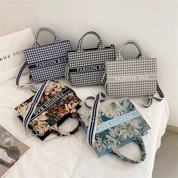 

oil painting women's fashion in autumn large capacity single versatile messenger portable tote 55% off holesale store