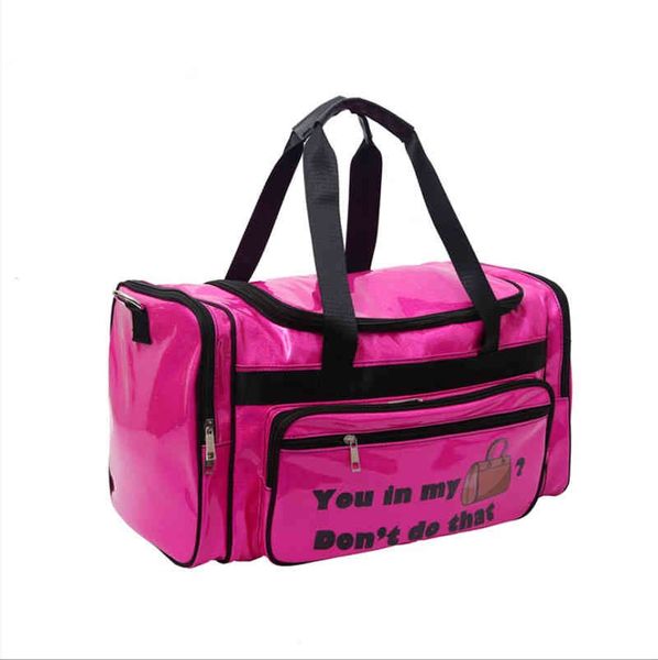 

laser spend the night large tote bag hologram mochila sac a main femme bolsos designer duffel bags hoe overnight handbag 220611