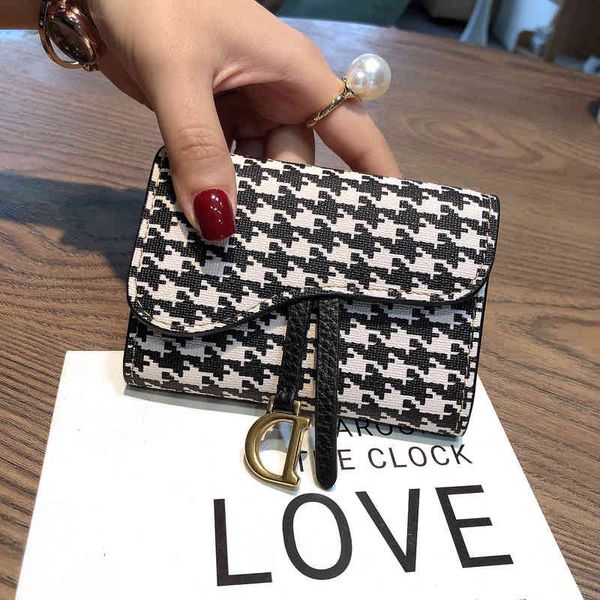 

wallets bags ladies wallet compact fashion card bag 2022, Red;black