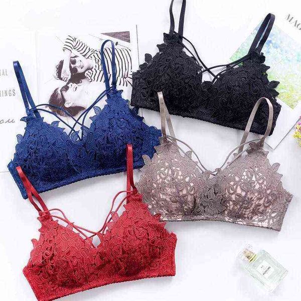 Ragazze Reggiseno economico Intimo donna Senza soluzione di continuità Lingerie sexy Reggiseni push up Bralette senza fili Abbigliamento femminile Intimo Top di marca L220726