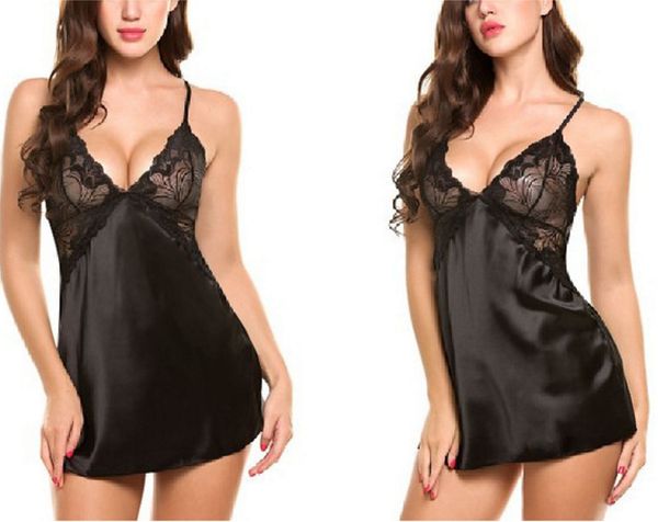 2022 Neue Frauen Exotische Kleidung Dessous sexy heiße erotische Kostüme Unterwäsche Babydoll sexy Dessous Porno Plus Size Sex Kleid Pyjamas S-XXL