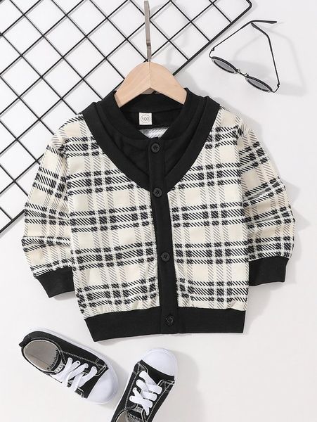 

toddler boys plaid 2 in 1 bomber jacket she, Blue;gray