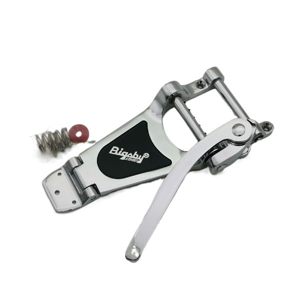 

silver guitar bridge b700 tremolo system bridge guitar parts b700 bodel for half hollow body and lp guitar