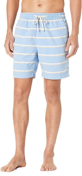 

men's 7" classic fit boardwalk shorts 78ew#, White;black