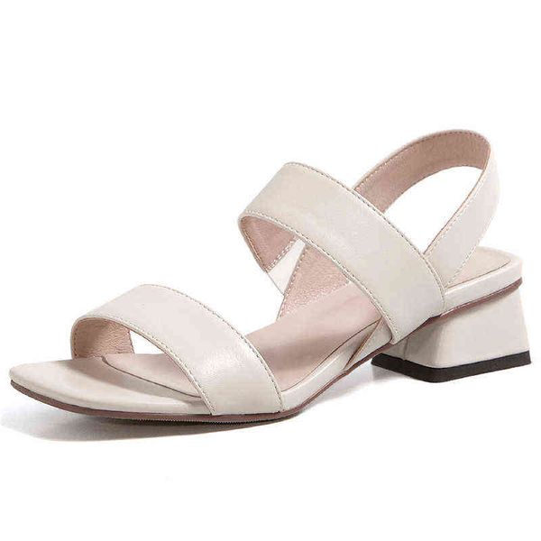

sandals elegante vrouwen sandalen lage hakken zomer schoenen voor mode bandjes partij bruiloft dames slippers 2022 zwart beige 220427, Black