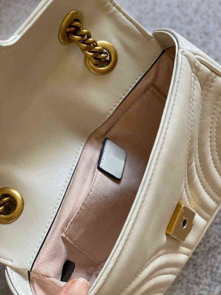 

recommend 10000 people planting grass genuine leather women's bag wave pattern love bag fashion chain single shoulder messenger women&#