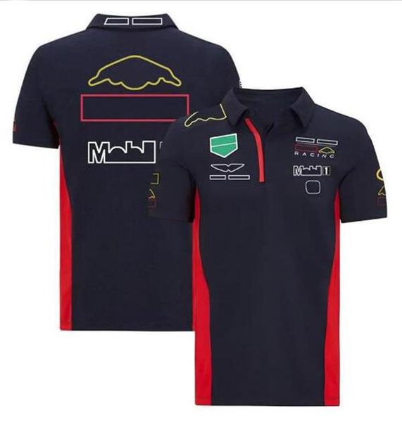 

new f1 racing polo suit summer team shirt same style customization
