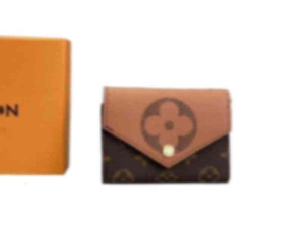 

louiseity 1 viutonity bags luxury brand men women's short wallet marco m80725 designer real leather card zipper pocket mult gxqch, Red;black