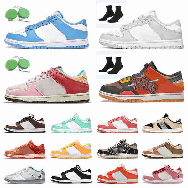 

2022 low mens running shoes woman designer strawberry milk valentine day scrap rooted in peace grey fog syracuse medium black white