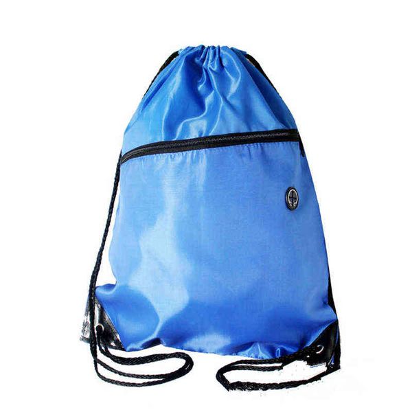 

duffel bags 5 colors portable waterproof nylon shoe bags drawstring dust backpacks storage pouch outdoor travel sports storage gym bags 2206
