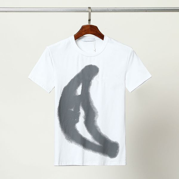 

2022 summer mens designer t shirt casual man womens tees with letters print short sleeves sell luxury men hip hop clothes mans tees, White;black
