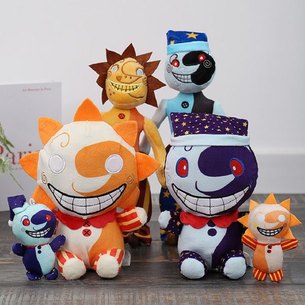 Spot 6 Designs 30cm 25cm 12cm Sundrop FNAF Final Boss Sun Plush Doll Game Video Peripheral Doll Doll Toys Infantil Christmas Gift Wholesale