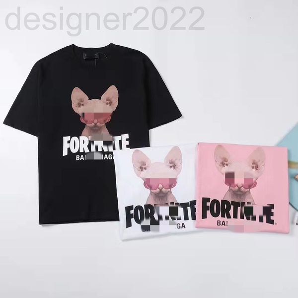 

men's t-shirts designer poison family correct version b li blade letter printing loose round neck pullover short sleeve t-shirt men and, White;black
