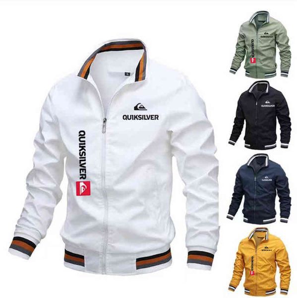 

men's spring and autumn sports solid color casual jacket t220816, Black;brown