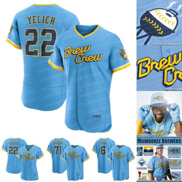 

new milwaukee christian yelich brewers 2022 city connect jersey corbin burnes rowdy tellez willy adames keston hiura lorenzo cain mccutchen, Black