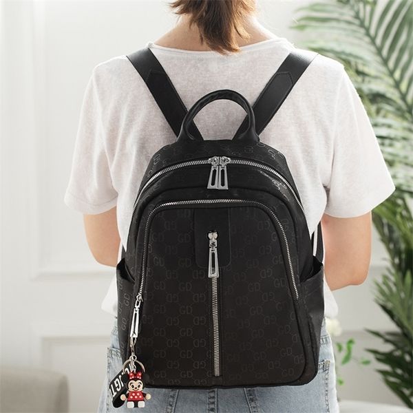 

oleza women's backpack fashion multifunctional cloth large capacity portable student schoolbag female clearance outlet sale