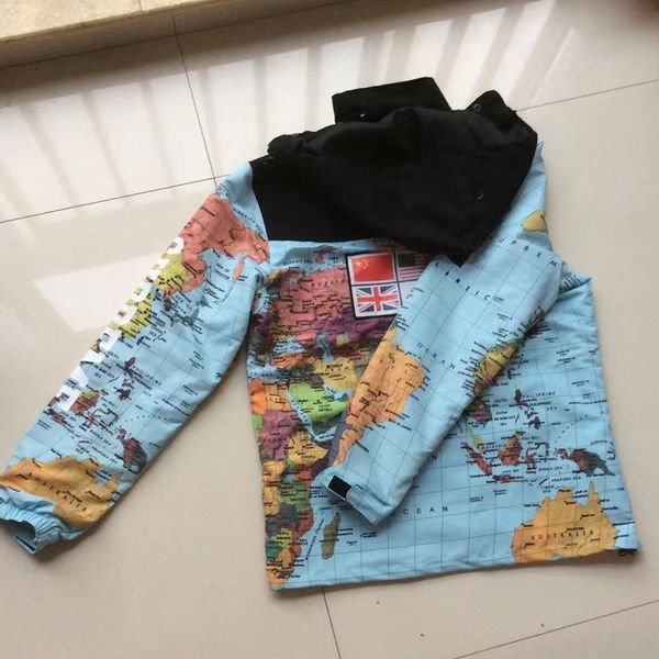 22S Moda Erkek Tasarımcı Ceket Giyim Erkek Kadın Baskılı Hoodie Ceket Erkek Lüks Kapşonlu Uzun Kollu Hip Hop Kış Paltoları Boyut M-XXL