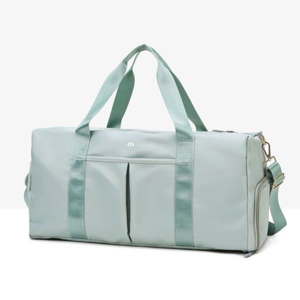 

sacks lulu bags outdoor travel sports messenger anti splash men's and women's portable shoes dry wet separation yoga sack bag 9tlo