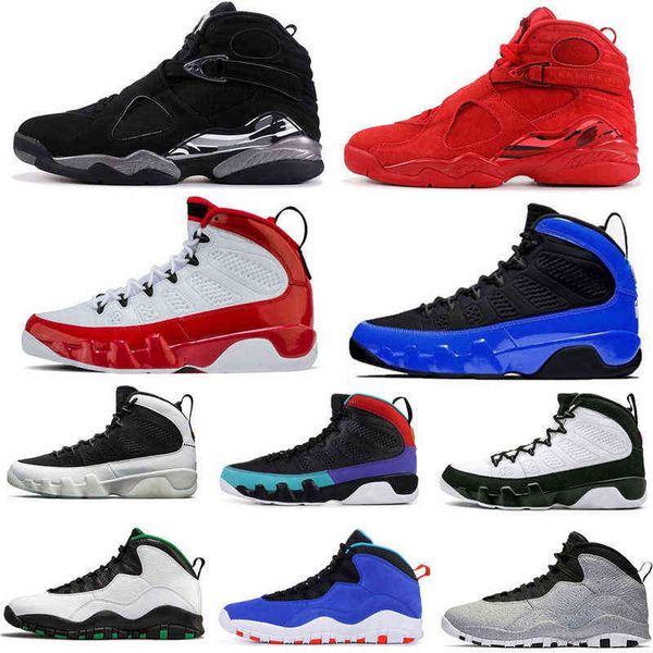 

10 basketball shoes 8s mens white green seattle cement cool grey i'm back steel trainers 9s sports sneaker trainer size 7 - 13