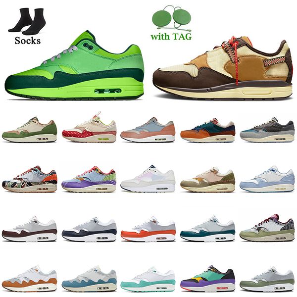 

2022 women mens patta 1 87 cushion running shoes oregon ducks cactus jack kasina won ang grey orange light madder root outdoor jogging sport