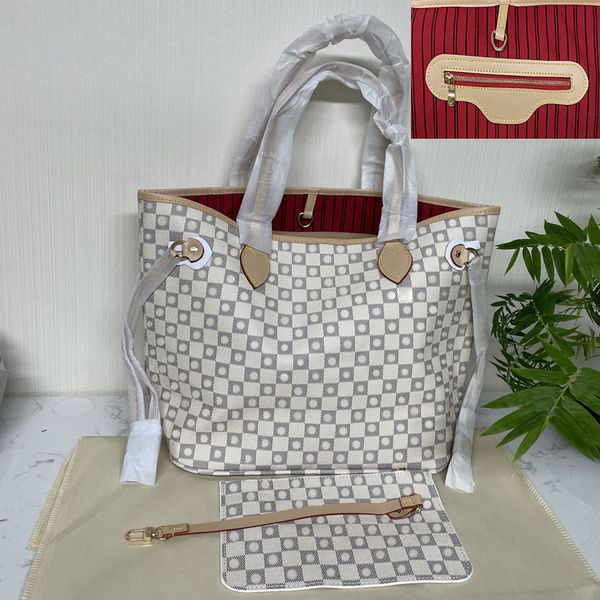 

designer bag shopping luxurys handbag shoulder bags handle fashion totes lash package 2pcs/set women purse letter leather practical clutch w