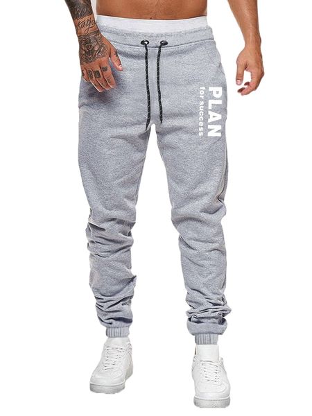 

men letter graphic drawstring waist sweatpants 23bf#, Black