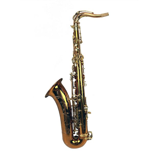 

professional dark honey gold color phosphor copper body tenor saxophone