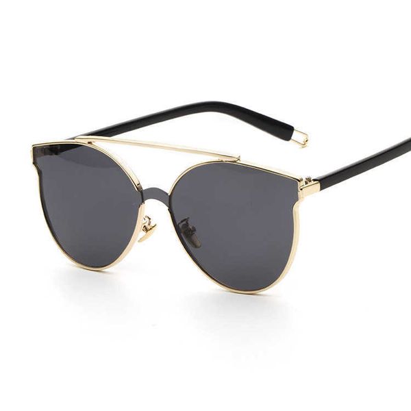 

summer sunglasses man woman fashion glasses retro small frame design uv400 4 color optional 789, White;black