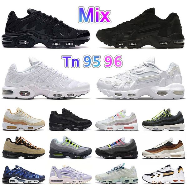 

tn plus triple black white 96 96s running shoes mens womens mix tn9596 luxury run hiking carabiner atmos white hyper jade mint green goldenr