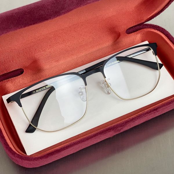 

50% discount for factory direct salesmen and same type g's 2022 new fashion anti blu ray myopia glasses women's large frame, White;black