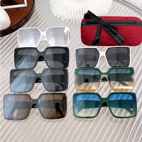 

popular mens and womens sunglasses 0934s square large frame classic simple generous man sunglasses with original box, White;black