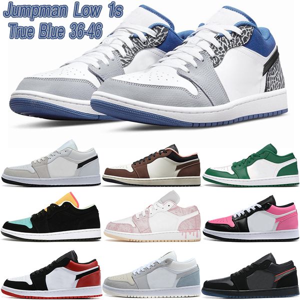 

2022 with box jumpman 1 men women basketball shoes og astrograbber crimson tint 1s low designer varsity red mocha mens island green running