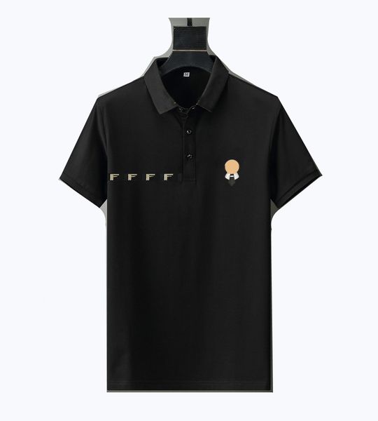 

2021 men's designer t-shirt polo shirt cotton deluxe sailor collar short coat for the latest summer fashion size m-3xl 28, White;black
