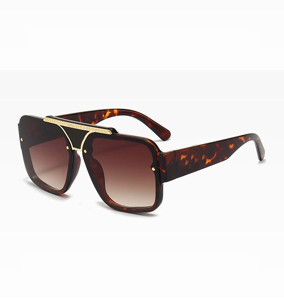

luxury designer sunglasses for woman Leopard pilot sun glasses high quality Versaoe 8687 Classic fashion Adumbral eyewear accessories lunettes de soleil with case