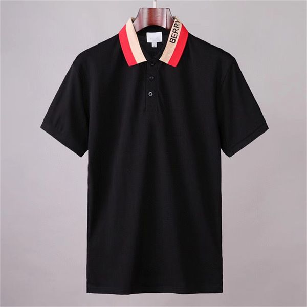 

2022 mens stylist polo shirts luxury italy men clothes short sleeve fashion casual mens summer t shirt many colors are available 888, White;black