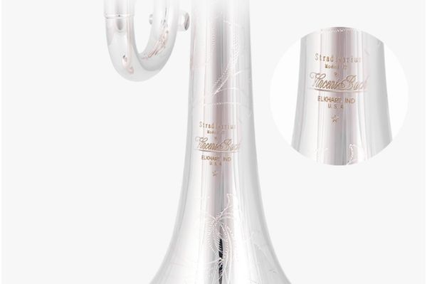 

new stradivari trumpet lt180s-72 instrument bb trumpet gold-plated pro music free