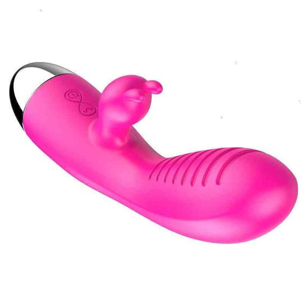 

charging fun massagers intelligent automatic heating telescopic variable multi frequency vibrating rod silicone material husband and wife cx